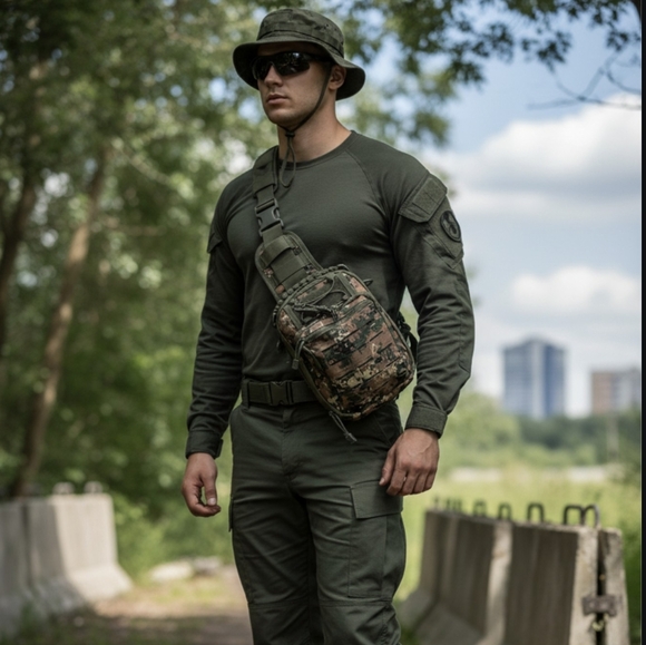 Other - Camo Tactical Sling Bag for Men